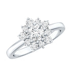 Rosec Jewels-Lab Grown Diamond Nature Engagement Ring