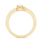 Rosec Jewels-5 MM Certified Lab Grown Diamond Solitaire Promise Ring