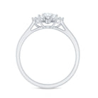 Certified Lab Grown Diamond Nature Engagement Ring Lab - ( EF-VS ) - Rosec Jewels