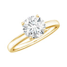Lab Grown Diamond 1 Carat Engagement Ring For Women Lab - ( EF-VS ) - Rosec Jewels