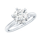 2 Carat Lab Grown Diamond Six Prongs Engagement Ring Lab - ( EF-VS ) - Rosec Jewels