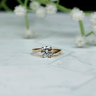 1 Carat Lab Grown Diamond Bypass Engagement Ring Lab - ( EF-VS ) - Rosec Jewels