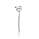 Certified 7 MM Lab Grown Diamond Heart Engagement Ring Lab - ( EF-VS ) - Rosec Jewels