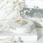 Rosec Jewels-Lab Created Diamond Marquise Engagement Ring With Side Stones