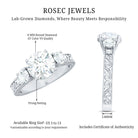 Rosec Jewels-Lab Grown Diamond Vintage Style Engagement Ring
