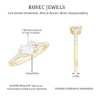 Rosec Jewels-Certified 7mm Diamond Heart Solitaire Ring For Her