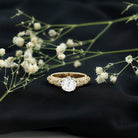 Rosec Jewels-Lab Grown Diamond Antique Looking Engagement Ring