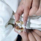 Rosec Jewels-Lab Grown Diamond Antique Looking Engagement Ring