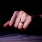 Rosec Jewels-Certified Lab Grown Diamond Three Stone Proposal Ring