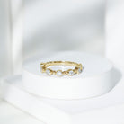 Rosec Jewels-Bezel Set Lab Grown Diamond Wedding Anniversary Band