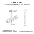 Rosec Jewels-Lab Grown Diamond Bridal Engagement Ring