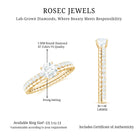 Rosec Jewels-Lab Grown Diamond Bridal Engagement Ring