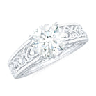 Rosec Jewels-Certified 7 MM Lab Grown Diamond Celtic Design Engagement Ring