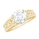 Rosec Jewels-Certified 7 MM Lab Grown Diamond Celtic Design Engagement Ring