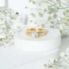 Rosec Jewels-Certified 7 MM Lab Grown Diamond Celtic Design Engagement Ring