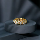 Rosec Jewels-Classic Lab Grown Diamond Thick Wedding Band