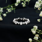 Rosec Jewels-Lab Grown Diamond Bezel Set Wedding Band