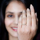 Rosec Jewels-Lab Grown Diamond Bezel Set Wedding Band