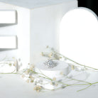 Rosec Jewels-Certified Lab Created Diamond Halo Engagement Ring For Her