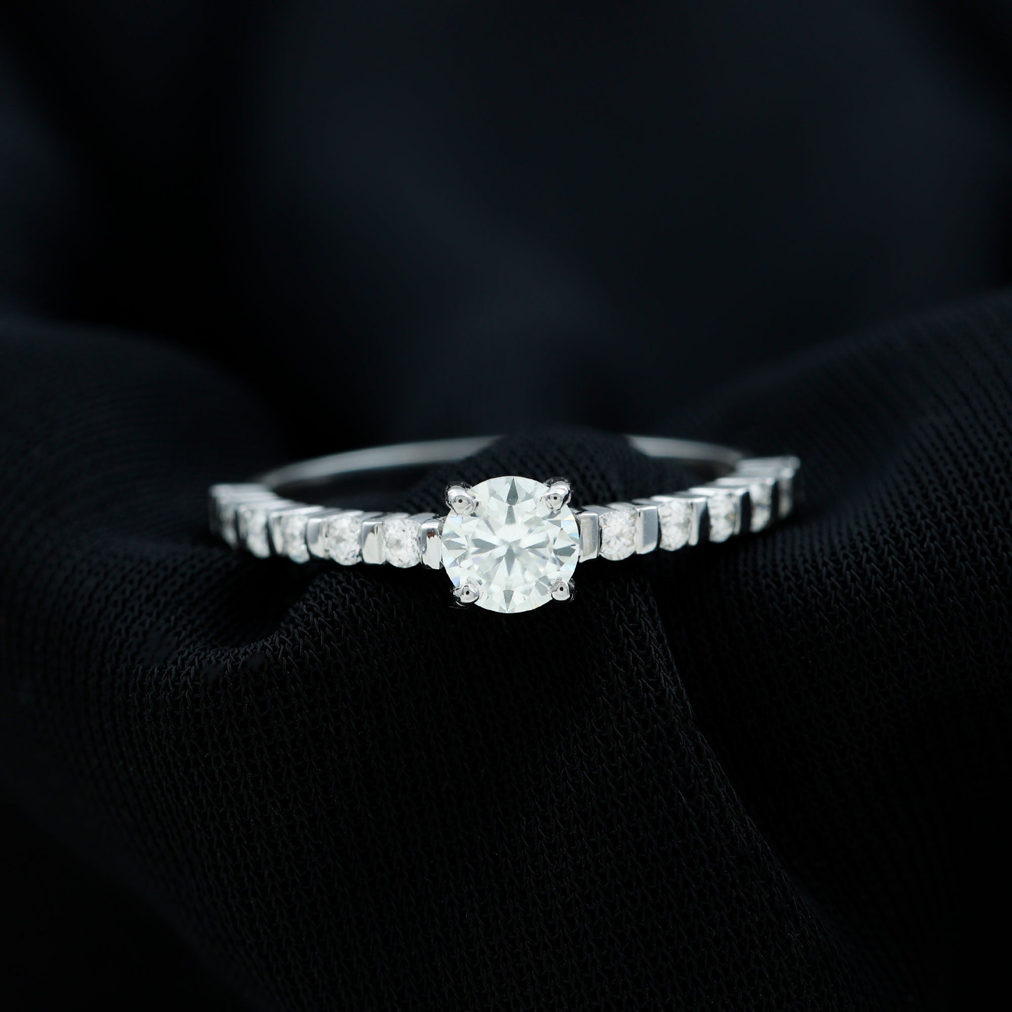 Rosec Jewels-Certified Lab Grown Diamond Simple Solitaire Ring