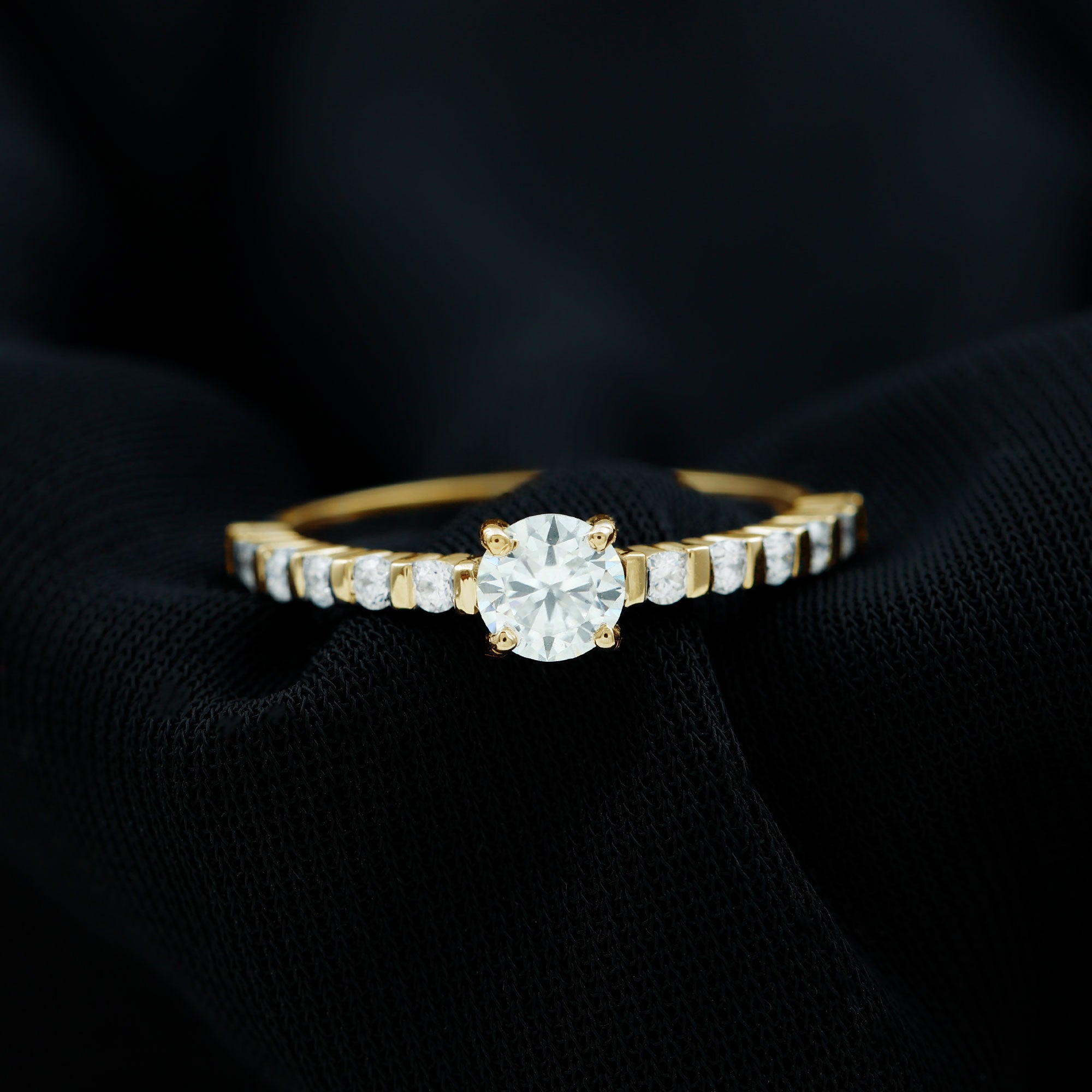 Rosec Jewels-Certified Lab Grown Diamond Simple Solitaire Ring