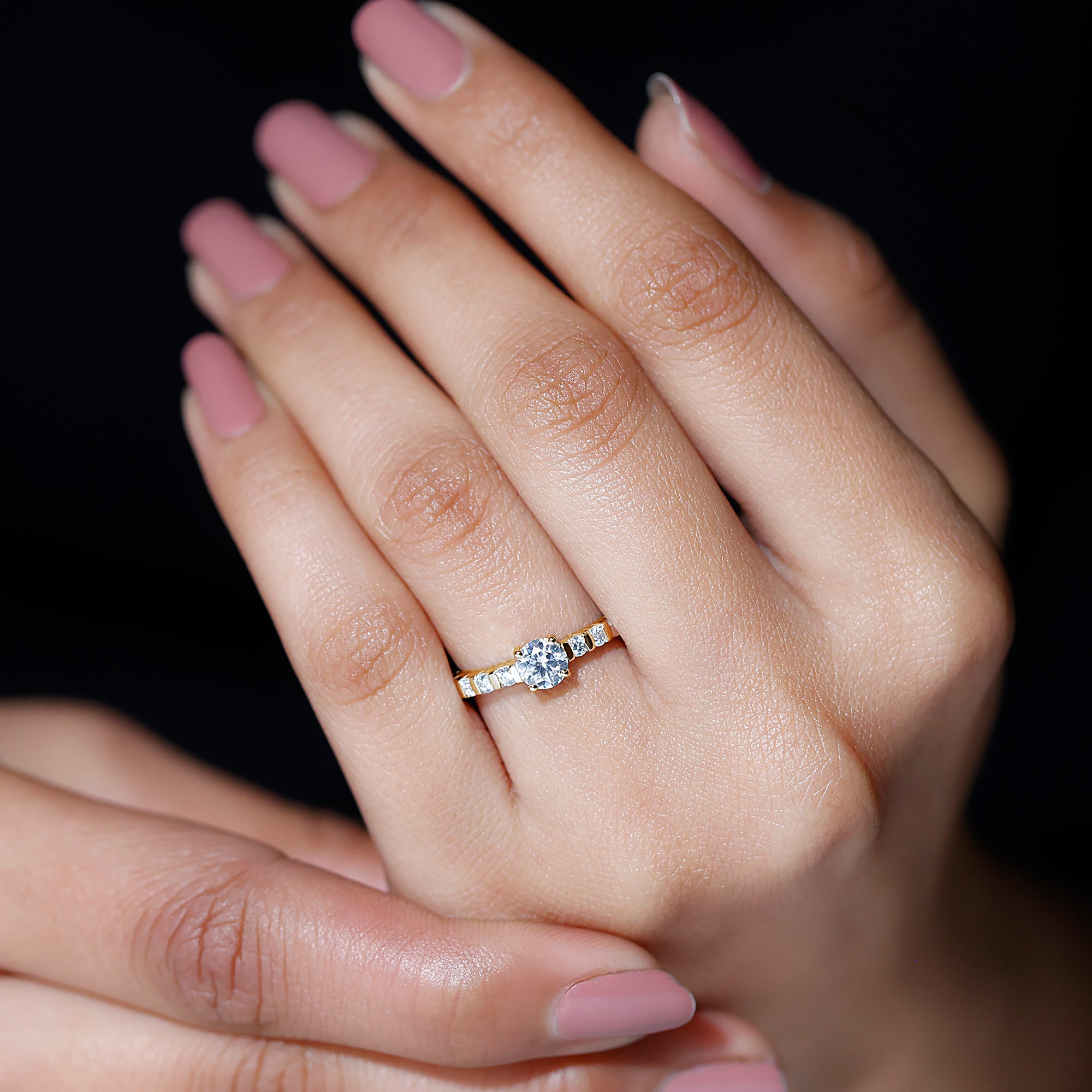 Rosec Jewels-Certified Lab Grown Diamond Simple Solitaire Ring