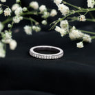 Certified Lab Created Diamond Wedding Bands for Women Lab - ( EF-VS ) - Rosec Jewels