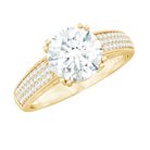 Rosec Jewels-Lab Grown Diamond Engagement Ring With Double Prongs