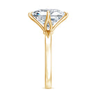 IGI Certified 4 Carat Princess Cut Lab Grown Diamond Engagement Ring Lab - ( E-VS1 ) - Rosec Jewels