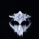 Rosec Jewels-Marquise Cut Lab Created Diamond 2 Carat Engagement Ring for Women