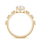Solitaire 2 Carat Lab Created Diamond Marquise Engagement Ring IGI Certified Lab - ( E-VS1 ) - Rosec Jewels