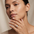 IGI Certified 1 Carat Marquise Lab Grown Diamond Engagement Ring in Bezel Setting Lab - ( E-VS1 ) - Rosec Jewels