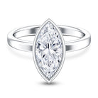Rosec Jewels-IGI Certified 3 Carat Solitaire Lab Grown Diamond Marquise Cut Engagement Ring