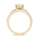 Rosec Jewels-2 Carat Marquise Cut Bridal Ring Set with IGI Certified Lab Grown Diamond