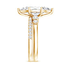 Rosec Jewels-IGI Certified 3 Carat Lab Grown Diamond Marquise Bridal Wedding Ring Set
