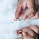Rosec Jewels-Cushion Cut 2 Carat Lab Grown Diamond Solitaire Engagement Ring with IGI Certificate