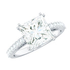 Rosec Jewels-IGI Verified Lab Grown Diamond 3 Carat Princess Cut Engagement Ring