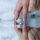 Rosec Jewels-2 Carat Lab Grown Diamond Princess Cut Engagement Ring IGI Certified