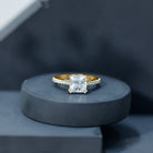 Rosec Jewels-2 Carat Lab Grown Diamond Princess Cut Engagement Ring IGI Certified