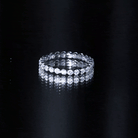 Natural Diamond Full Eternity Ring Natural - ( HI-SI ) - Rosec Jewels