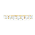 1.25 CT Zircon Half Eternity Ring AAAA - Rosec Jewels