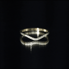 Rosec Jewels-Diamond Curved Enhancer Ring