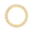 Certified Moissanite Eternity Band Ring in Shared Prong Set D-VS1 - Rosec Jewels