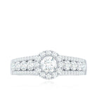 1.50 CT Zircon Statement Engagement Ring AAAA - Rosec Jewels