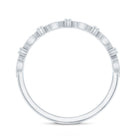 Designer Moissanite Eternity Ring for Women D-VS1 - Rosec Jewels