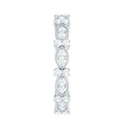 Designer Moissanite Eternity Ring for Women D-VS1 - Rosec Jewels