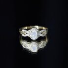 Rosec Jewels-Oval Ethiopian Opal Designer Engagement Ring with Diamond Halo