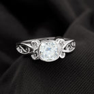 Rosec Jewels-1 Carat Lab Grown Diamond Cushion Engagement Ring
