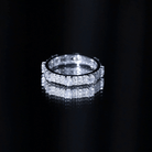 Full Eternity Lab Grown Diamond Wedding Band For Women Lab - ( EF-VS ) - Rosec Jewels