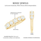 Rosec Jewels-Diamond Eternity Anniversary Band Ring for Women